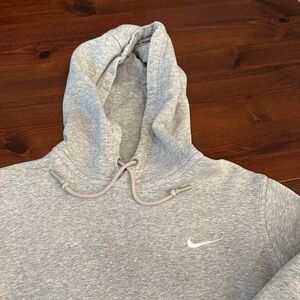 Nike Light Gray Pullover Hoodie